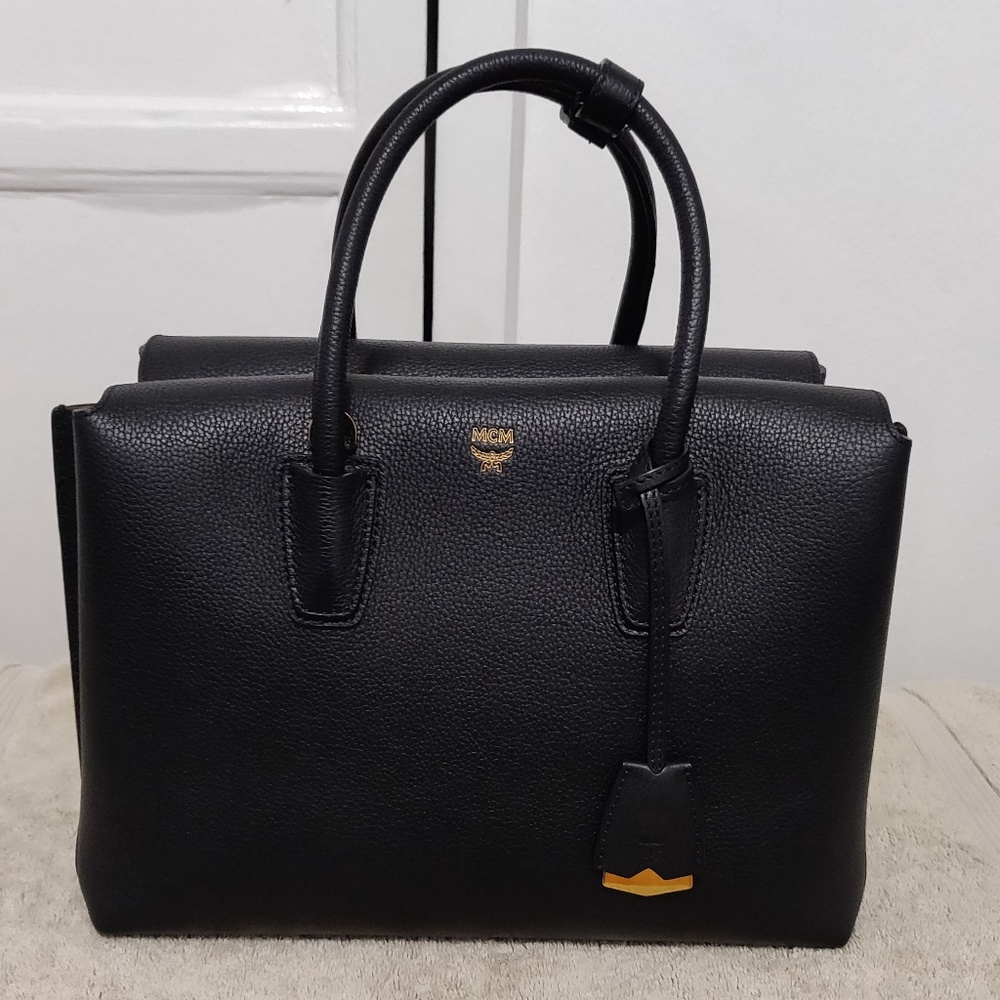 MCM Medium Milla Leather Tote -Excellent Condition